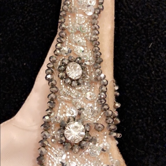Illusion Beaded Ball Gown - Picture 6 of 8
